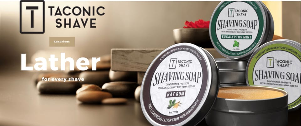 Taconic Shave Available at West Coast Shaving